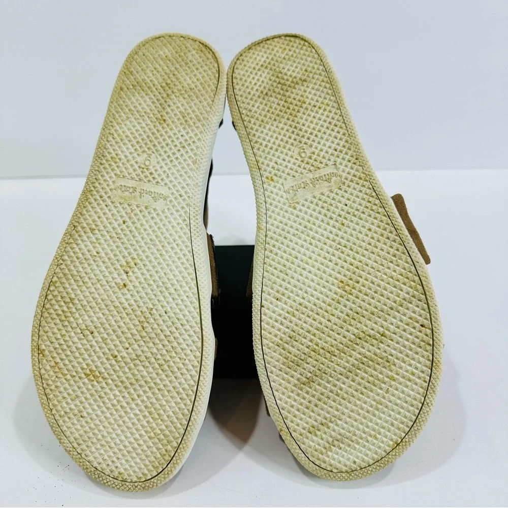 🎀 ALTARD STATE WOMEMS SIZE 9M REAR ZIP MICROFIBER BRUSHED SUEDE STYLE SANDALS - Picture 14 of 14